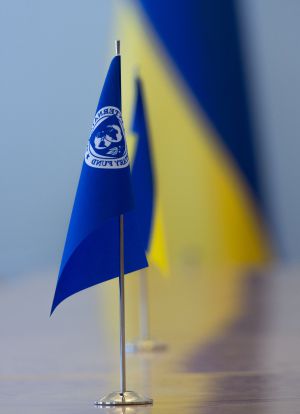 Зустріч Голови Верховної Ради України Дмитра Разумкова з Керівником Місії МВФ в України Роном ван Роденом