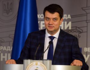 Брифінг Голови Верховної Ради України Дмитра Разумкова