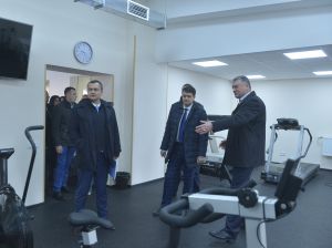 Голова Верховної Ради України Дмитро Разумков спільно з членами Комітету з питань бюджету ознайомився з концепцією розвитку Олімпійського навчально-спортивного центру «Конча-Заспа». 