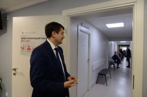 Приїзд Голови Верховної Ради України Дмитра Разумкова до комунальної установи 