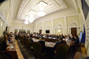 У Верховній Раді України відбулася урочиста церемонія відкриття Програми стажування молоді в Апараті Верховної Ради України у 2020 році за участю Голови Парламенту Дмитра Разумкова.