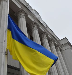 З нагоди святкування Дня Соборності, перед Верховною Радою України, за участі Почесної варти Національної гвардії України відбулася урочиста церемонія підняття Державного прапора України за участі першого заступника Голови ВРУ Руслана Стефанчука 