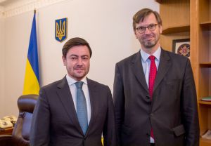 Зустріч Керівника Апарату ВР України Вячеслава Штучного з Заступником Посла ФРГ в України Бертрамом фон Мольтке