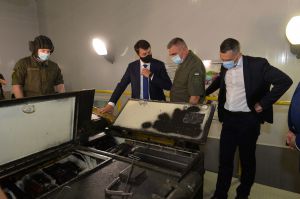 Робоча поїздка Голови Верховної Ради України Дмитра РАЗУМКОВА до Харківської області.
Відвідання Національної академії Нацгвардії України (Харків)
