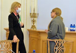 Зустріч Заступниці Голови Верховної Ради України Олени Кондратюк із заступником Голови Ради Народних Представників Республіки Індонезія паном Азісом Сямсуддіном