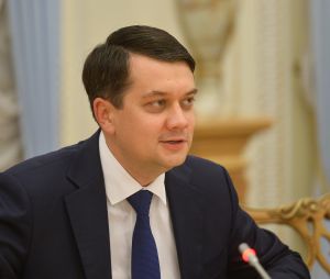 Зустріч Голови ВР України Дмитра Разумкова з Президентом Міжнародного комітету Червоного Хреста Петером Маурером