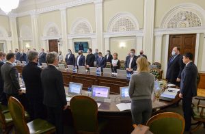Засідання Погоджувальної ради депутатських фракцій (депутатських груп) ВР.