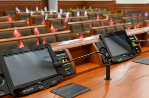 Голова ВР України Дмитро Разумков ознайомився з роботою системи голосування Рада 4 в Київраді