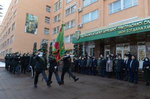 Робоча поїздка Голови Верховної Ради України Дмитра РАЗУМКОВА до Хмельницької області.
Національна академія Державної прикордонної служби України імені Богдана Хмельницького. 
