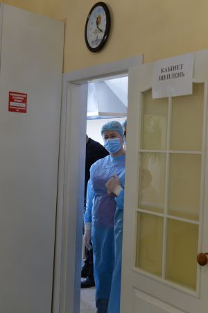 Робоча поїздка Голови Верховної Ради України Дмитра РАЗУМКОВА до Хмельницької області.
Хмельницький військовий госпіталь 
