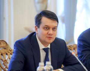 Зустріч Голови Верховної Ради України Дмитра Разумкова з Міністром закордонних справ Республіки Словенія А.Логаром
