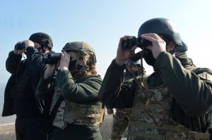 Перший Заступник Голови Верховної Ради України Руслан Стефанчук здійснив робочу поїздку на Донеччину.
Ознайомлення з районом оборони с. Широкіне
