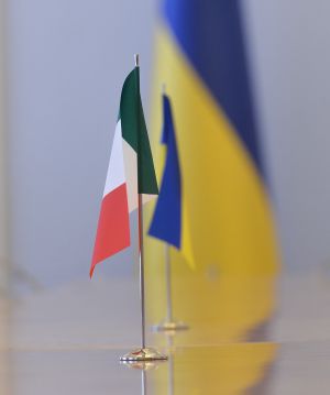 Зустріч Голови Верховної Ради України  Дмитра Разумкова з Надзвичайним і Повноважним Послом Італійської Республіки в України Пєром Дзадзо