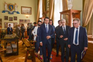 Голова Парламенту Дмитро Разумков відвідав Львівський національний університет імені Івана Франка