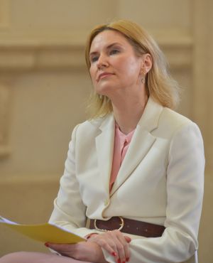 Заступниця Голови Верховної Ради України Олена Кондратюк взяла участь у роботі Молодіжного Київського Безпекового Форуму, заснованого Фондом Арсенія Яценюка «Відкрий Україну».