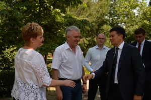 Робоча поїздка Голови Верховної Ради України Дмитра РАЗУМКОВА до Миколаївської та Одеської областей.
Миколаївська астрономічна обсерваторія.
