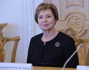 Заступниця Голови Верховної Ради України Олена Кондратюк зустрілася з Віцеспікеркою Саейму Латвійської Республіки Дагмарою Бейтнере-Ле Галла