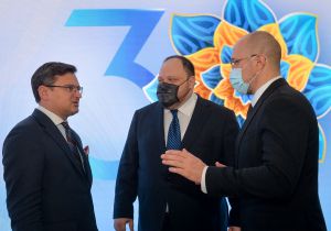 Голова Верховної Ради України Руслан Стефанчук взяв участь у Конференції Послів України «Дипломатія 30. Стратегія сильної держави», яка проходить у місті Івано-Франківськ 