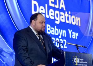 Голова Верховної Ради України Руслана Стефанчука взяв  участь у форумі з нагоди Міжнародного дня пам’яті Голокосту. 