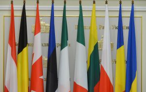 Зустріч Голови Верховної Ради України Руслана Стефанчука з делегацією об’єднання міжнародних парламентарів United for Ukraine (U4U)  