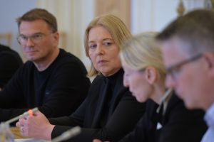 Голова Верховної Ради України Руслан Стефанчук зустрівся з Президенткою Бундестагу Німеччини Бербель Бас

