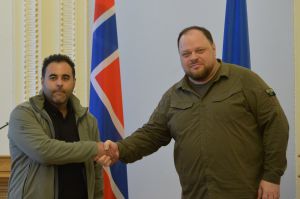 Голова Верховної Ради України Руслан Стефанчук провів зустріч з Президентом Стортингу Королівства Норвегія Масудом Гаракхані 