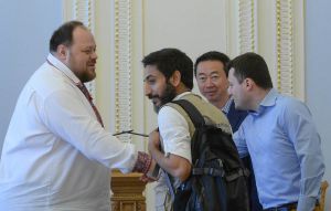 Зустріч Голови Верховної Ради України Руслана Стефанчука з представниками гуманітарної організації International Medical Corps 