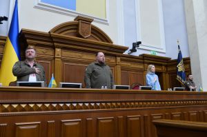 Президенти України та Польщі Володимир Зеленський і Анджей Дуда виступили перед українським парламентом. Засідання Верховної Ради України 22 травня.