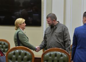 Перший заступник Голови Верховної Ради України Олександр Корнієнко провів робочу зустріч із делегацією Європейської безпекової організації GLOBSEC. 