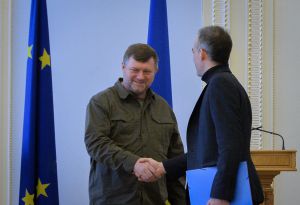 Перший заступник Голови Верховної Ради України Олександр Корнієнко зустрівся з делегацією Спеціального комітету Европейського парламенту з іноземного втручання 