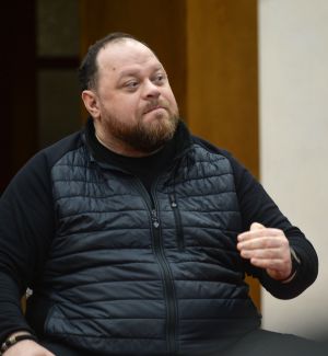 Голова Верховної Ради України Руслан Стефанчук зустрівся зі студентами політологами та істориками Київського національного університету імені Т. Г. Шевченка.    