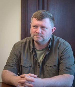 Перший заступник Голови Верховної Ради України Олександр Корнієнко провів робочу зустріч із Генеральним директором Rasmussen Global Фабрісом Потьє. 