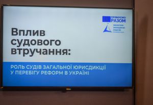 Перший віцеспікер Олександр Корнієнко взяв участь у презентації щодо впливу судового втручання