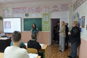 Заступниця Голови Верховної Ради України Олена Кондратюк відвідала спеціальну загальноосвітню школу № 18 м. Києва.